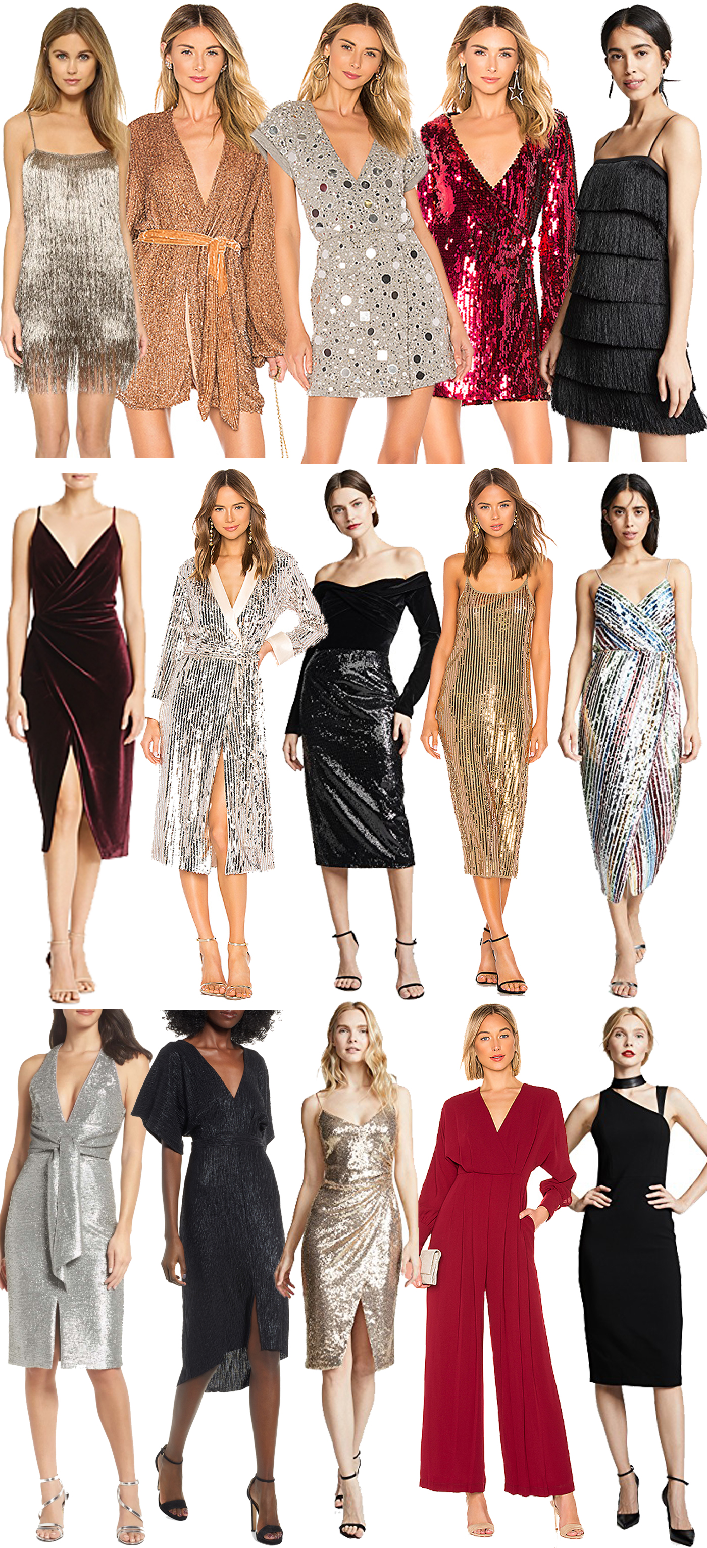 2018 new years eve dresses