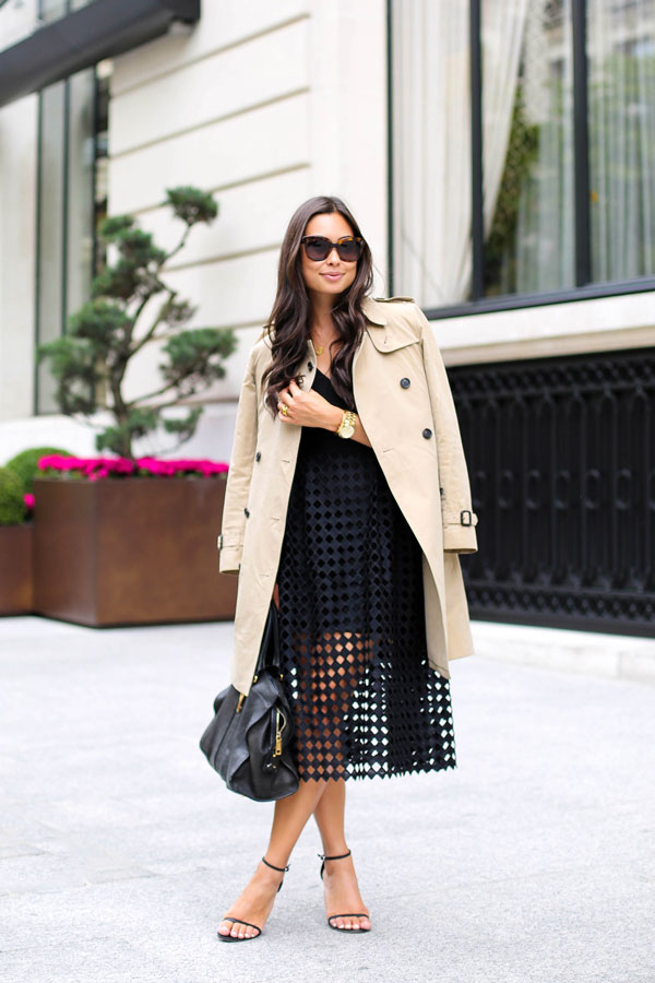 burberry trench outfit
